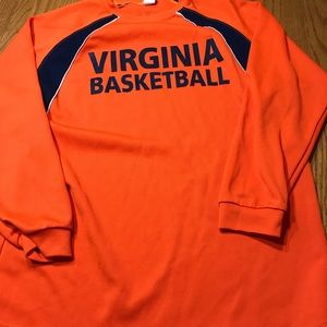 UVA Basketball long sleeve T-shirt orange M